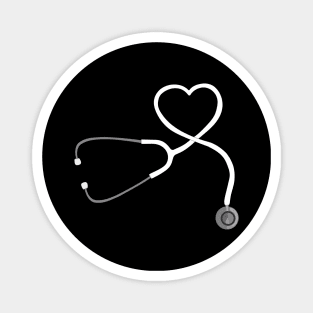 Stethoscope Heart Magnet